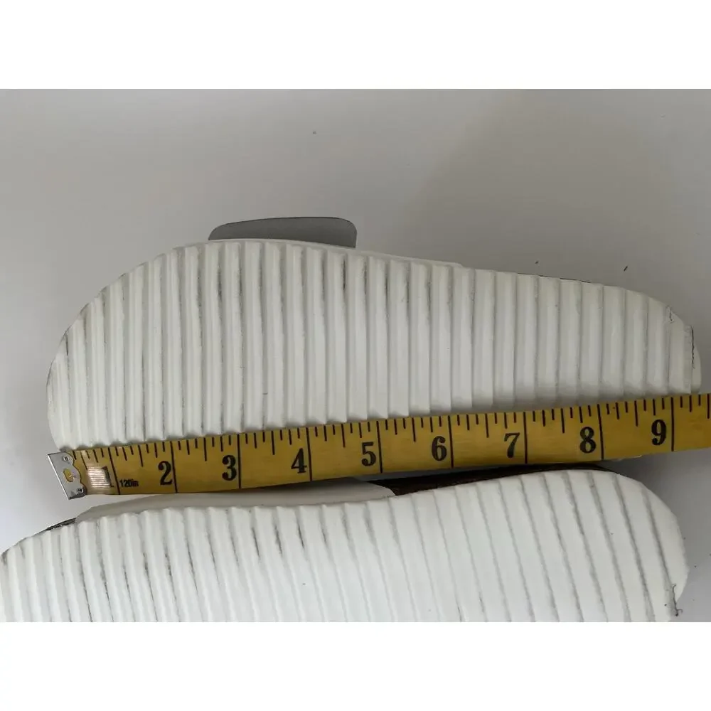 Zara Sandals Womens Size EU 35(US 5) White Slide Buckle Slip On Casual Summer - Picture 3 of 6